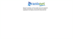 Desktop Screenshot of grantsnet.co.uk